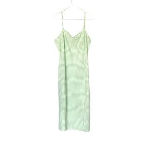 NWT checkered green dress!